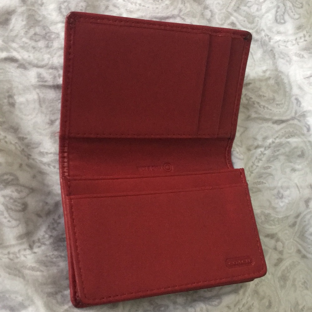 Coach Wallet - Cursive Font - image 4